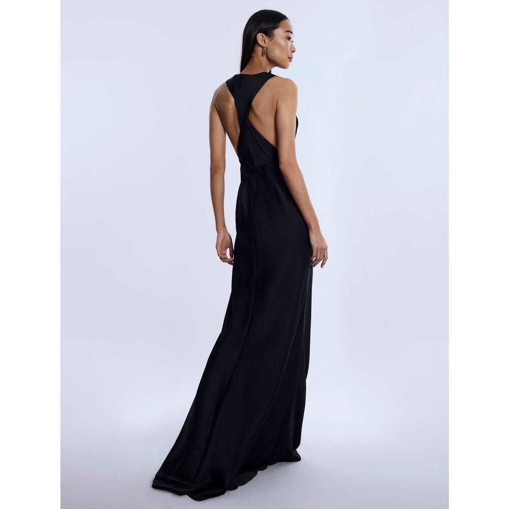 New O.P.T black gown Dress size 2 $245 - Picture 2 of 8